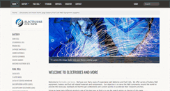 Desktop Screenshot of electrodesandmore.com