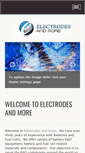 Mobile Screenshot of electrodesandmore.com