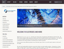 Tablet Screenshot of electrodesandmore.com
